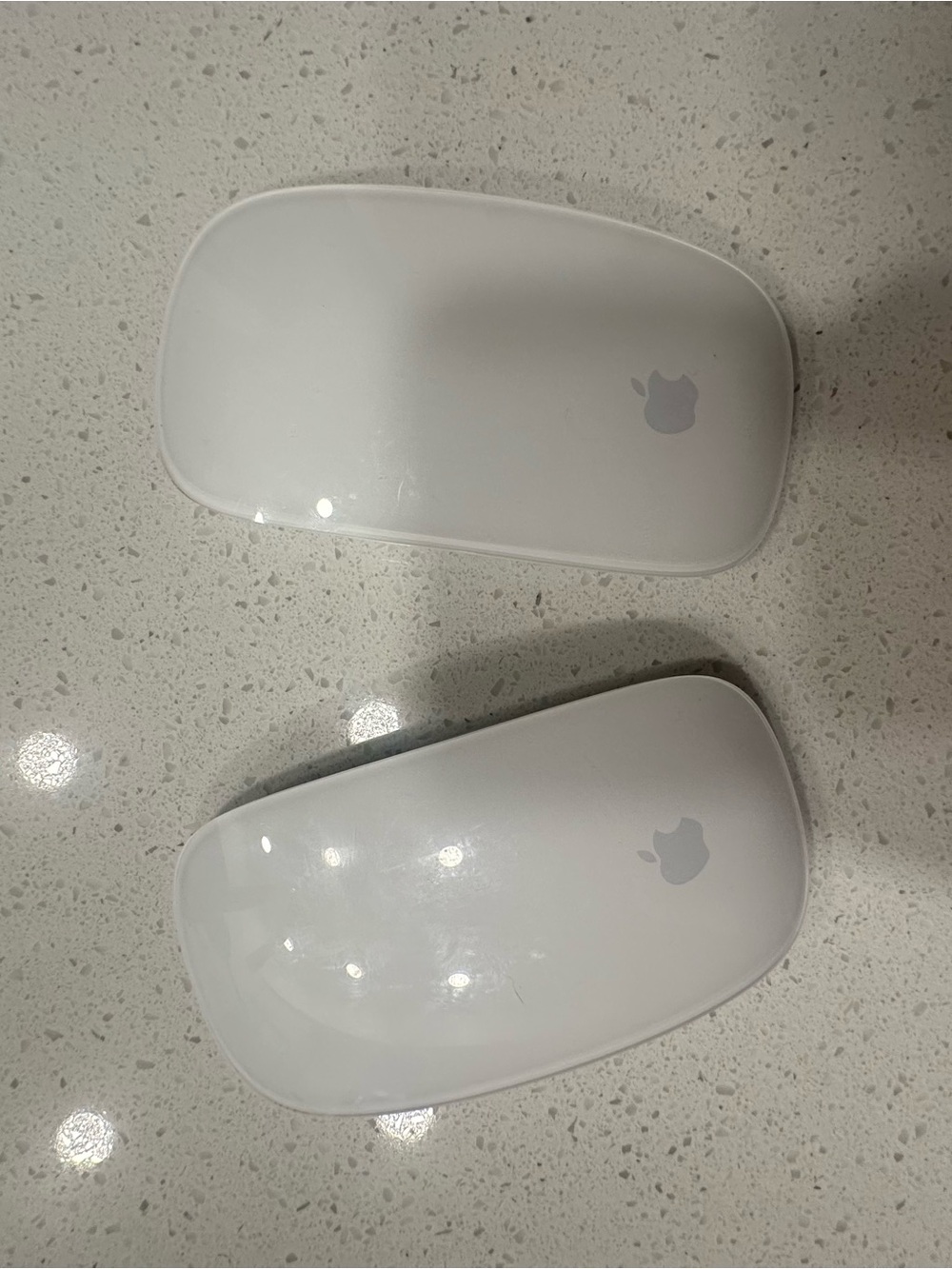Apple White Wireless Magic Mouse Duo - Pair of Bluetooth Mice